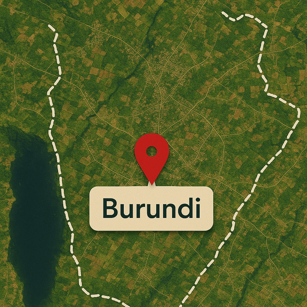 Burundi Map